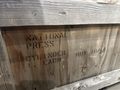 3000 TON NATIONAL (CROSBY GROUP) 4-POST HYDRAULIC PRESS / WIRE ROPE SWAGING MACHINE: STOCK #1945