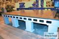 108" x 168" x 36"  T-Slotted Work Table, (Floor Plate) 9 T-Slots, Cast Iron, #31935