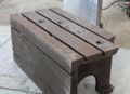 48' X 24' X 22' T SLOTTED BOX TABLE: STOCK #59836