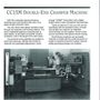 HAUTAU MODEL #CC15M DOUBLE END CHAMFER MACHINE:  STOCK #61481