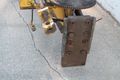 3 TON ACECO JIB CRANE W/HOIST:  STOCK #63908