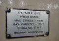 175 TON X 14' CINCINNATI MODEL #FORM MASTER CNC HYDRAULIC BRAKE: STOCK #73094