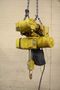 3 TON YALE ELECTRIC CHAIN HOIST W/POWER TROLLEY: STOCK #67436