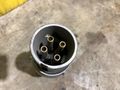 600V APPLETON ACP6034BC 3 WIRE 4 POLE POWERTITE METALLIC SLEEVE CLAMPING RING PLUG: STOCK 18972