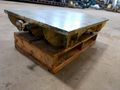 36" X 24" X 7.5" STEEL LAYOUT TABLE: STOCK 13635