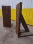 48" X 18" X 28" SET OF (2) CAST IRON ANGLE PLATES: STOCK #19368