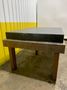 6' X 4' X 6" BLACK GRANITE PRECISION LAYOUT SURFACE PLATE WITH STAND: STOCK 16238