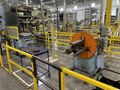 4000 lbs x 18" Wide Air Feeds Inc. Motorized Coil Reel