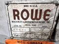 40" X 12,000 LBS X .110" ROWE COIL REEL, CAR, & STRAIGHTENER FEED LINE: STOCK #21627