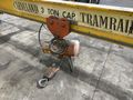 3 TON X 20' CLEVELAND TRAMRAIL UNDERSLUNG BRIDGE & 3-TON CM LODESTAR HOIST: STOCK #23054