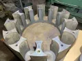 4.5" Fenn model 6F 4 Die Rotary Swaging Machine