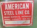 2500 LB X 18" AMERICAN STEEL LINE COIL REEL: STOCK #73432