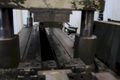 25 TON TISHKEN MODEL #C0-8-4 NOTCHING PRESS: STOCK #75072