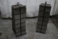 1 PAIR OF USED 12" X 36" X 18" WIDE ANGLE PLATES: STOCK #74754