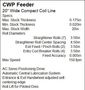 18” X .175”  CWP MODEL #SFAC4-20 SPACE-SAVER AUTOMATIC DOUBLE END SERVO COIL FEED LINE: STOCK #2