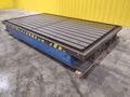 129" X 72" X 14" HIGH T-SLOTTED LAYOUT TABLE / BOLSTER PLATE: STOCK #22373