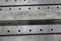 1-3/8" T-Slot Table Fixture Plate 12'3" x 31" x 4"