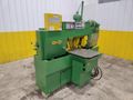 12" X 12" HYD-MECH MODEL #H-12A FULL AUTOMATIC FEED HORIZONTAL BANDSAW PLC 100 CONTROLS: STOCK #