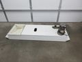 Used Haas Older Style 35 Gallon Coolant Tank with Low Pressure Baldor Coolant Pump and 3 Prong Plug