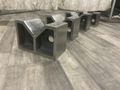 (4) 10" X 5" X 6.5" HIGH V-BLOCKS: STOCK #80026