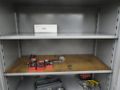 Lyon Metal Cabinet w Contents- Auction Item
