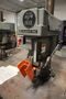 Clausing Model 2236 20" Drill Presses (2) on Steel Table, 2-Speed Motors, Hand Quill Feeds, Jacobs Drill Chucks, Safety Shields- Auction Item