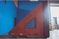 72" W X 89" H X 95" T & S ANGLE PLATE: STOCK #64379