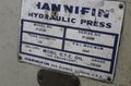 100 TON HANNIFIN C FRAME HYDRAULIC PRESS: STOCK #72216