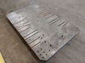 96" X 60" T-SLOTTED BOLSTER PLATE / LAYOUT SURFACE PLATE: STOCK #12681