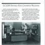 HAUTAU MODEL #CC15M DOUBLE END CHAMFER MACHINE: STOCK #10957