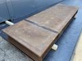 150" X 50" x 13.5"  HEAVY DUTY STEEL LAYOUT TABLE: STOCK #16818