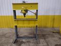 75 TON DAKE MODEL #75H HAND OPERATED HYDRAULIC H-FRAME SHOP PRESS: STOCK #23356