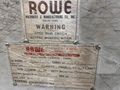 40" X 12,000 LBS X .110" ROWE COIL REEL, CAR, & STRAIGHTENER FEED LINE: STOCK #21627