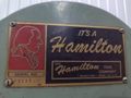 2500 LB X 25" X 31" HAMILTON MODEL #E3548 PORTABLE DIE SEPERATOR: STOCK #19412