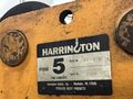 5 TON HARRINGTON ELECTRIC CHAIN-HOIST: STOCK #77409