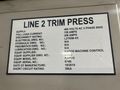 300 TON VALDARNO STRAIGHT SIDE FORGING TRIM PRESS, UPDATED CONTROLS: STOCK #19110