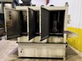63" MIDWEST AUTOMATION MODEL #N3-6375 3 HEAD WET TYPE BELT DEBURRING GRINDER MACHINE: STOCK 1822