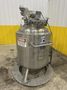 50 GALLON X 2 HP FELDMEIER STAINLESS STEEL HEATED TANK WITH AGITATION: STOCK #22121