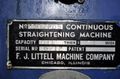 8" x .018" LITTELL STRAIGHTENER