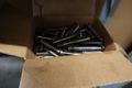 Heavy Duty Steel Shelving with Contents of Guide Pins Bushings and Metal Material- Auction Item