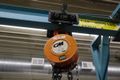 Midwest Crane Heavy Duty Mold Table with Overhead Crane, 4,000 #Capacity, CM Lodestar 2 Ton and 1/2 Ton Hand Chain Hoists - Auction Item