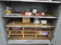 Lyon 2-Door Metal Cabinet w Contents- Auction Item
