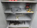 Lyon Metal Cabinet w Contents- Auction Item
