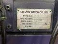 Citizen C16 Type VII CNC Swiss Screw Machine w Live End Working Option, Edge C-312 Barfeed, Coolant Tank and Pump