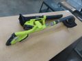 Ryobi Easy Edge 18 V Cordless Trimmer And Ryobi Cordless Floor Sweeper w Battery & Charger- Auction Item