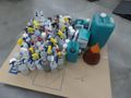 Assorted Cleaning Supplies and Spray Bottles, Spindle Lube And MORE!- Auction Item
