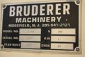 4.7' X 0.05 BRUDERER 19 ROLL STRAIGHTENER & COIL REEL: STOCK #64789
