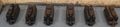 (6) 12" UNION BORING MILL TYPE CHUCK JAWS: STOCK # 63416