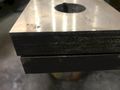 10' X 3 3/4 X 7/8' 4-SIDED CINCINNATI SHEAR BLADES:  STOCK #54428