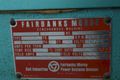 500 KW FAIRBANKS MORSE MODEL 500T-12V STAND BY DIESEL GENERATOR: STOCK